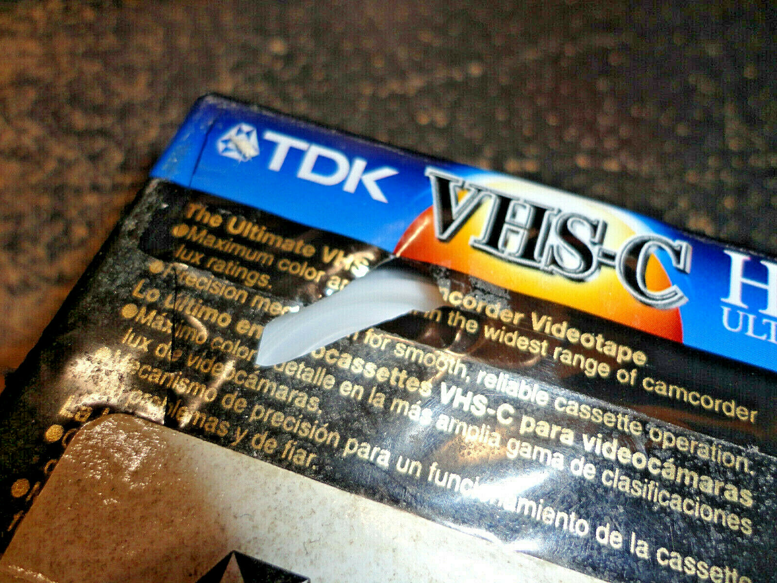 TDK HG 30 Ultimate VHS-c Video Cassette Tape – ONE Tape
