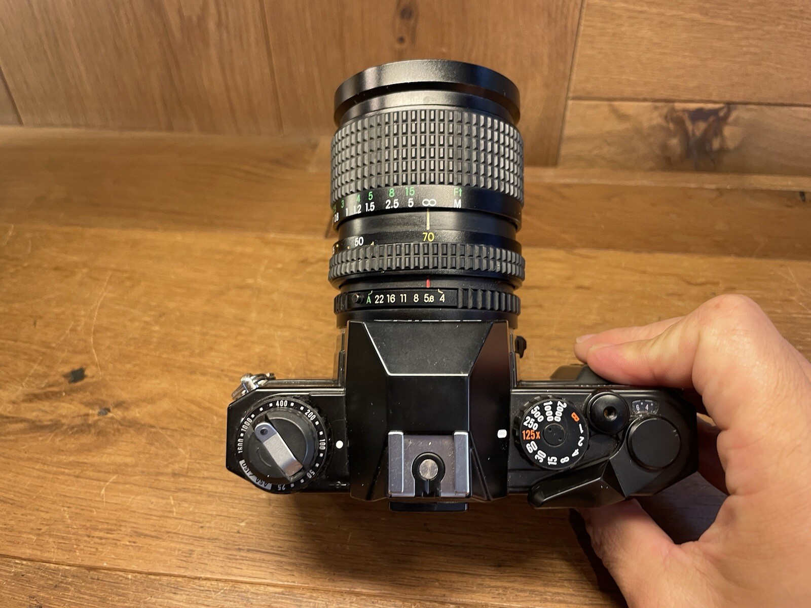 *1/2000 Mechanical Shutter: Near Mint* Cosina CT1 EX Camera Pentax K & Zoom Lens
