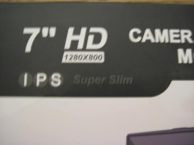 7″ HD CAMERA MONITOR IPS SUPERSLIM HDMI MONITOR CAMERA VIDEO SHIPPING!