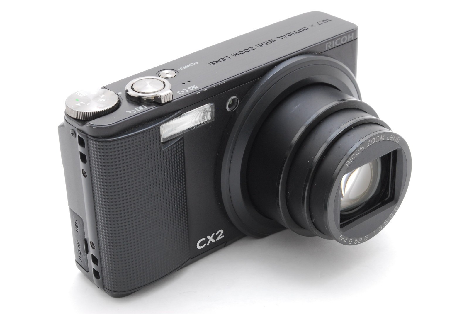 Read[Exc+5 in Box] Ricoh CX2 Black 9.3MP Digital Camera From JAPAN