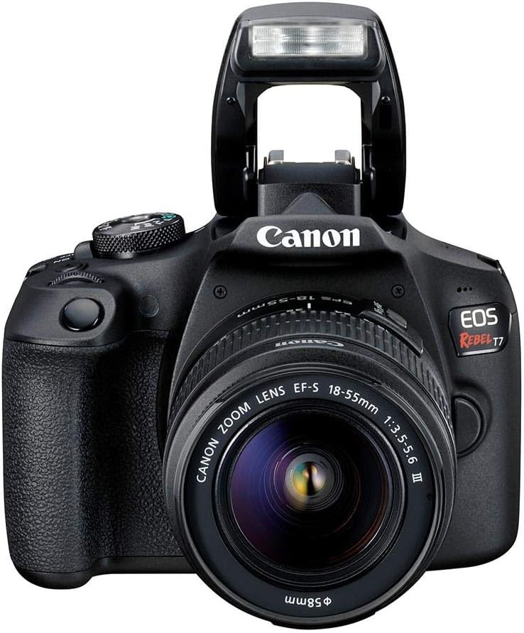 Canon Rebel T7 DSLR Camera W/ 18-55mm Lens + Bag + Sandisk 64GB + Care Kit