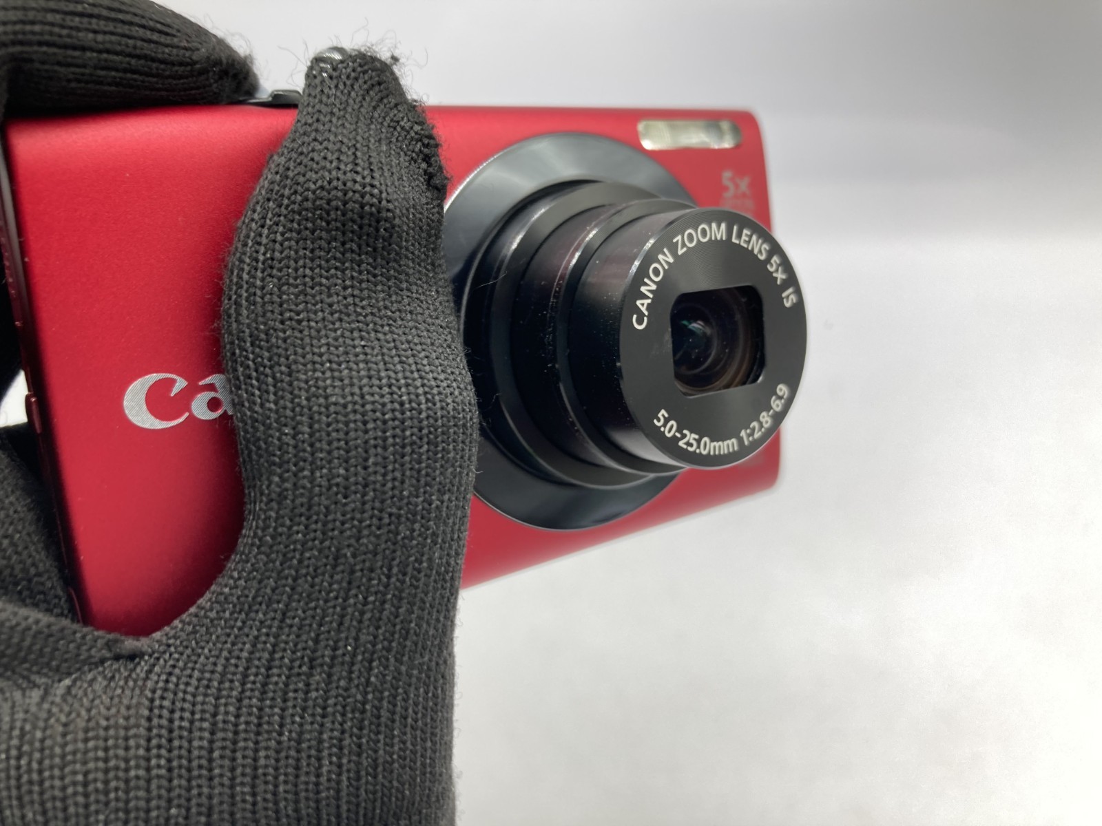N MINT Canon PowerShot A3400 IS 16.0MP Digital Camera red 2007