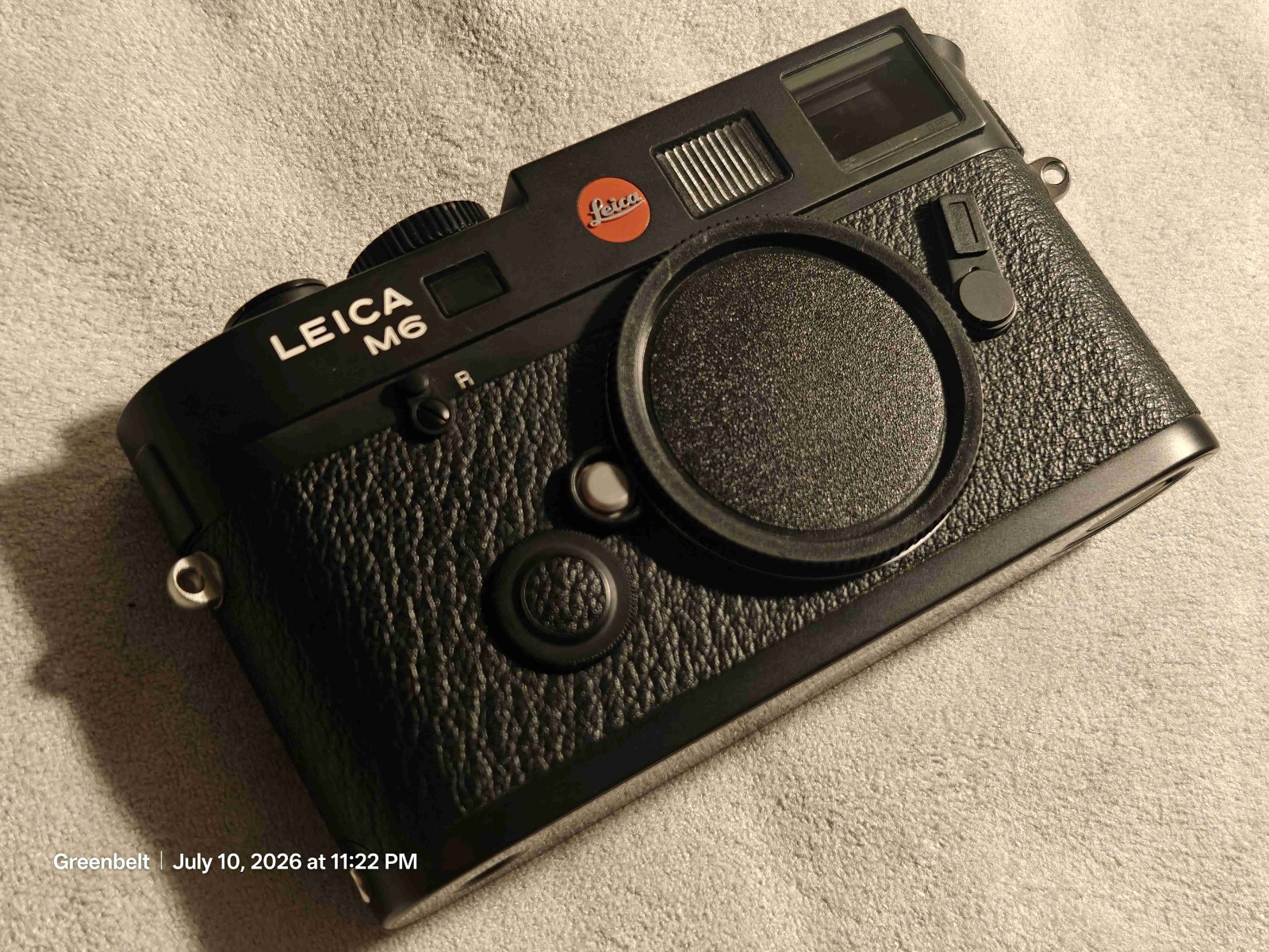 Near Mint, Leica M6 0.85 TTL Black Chrome, Film Camera