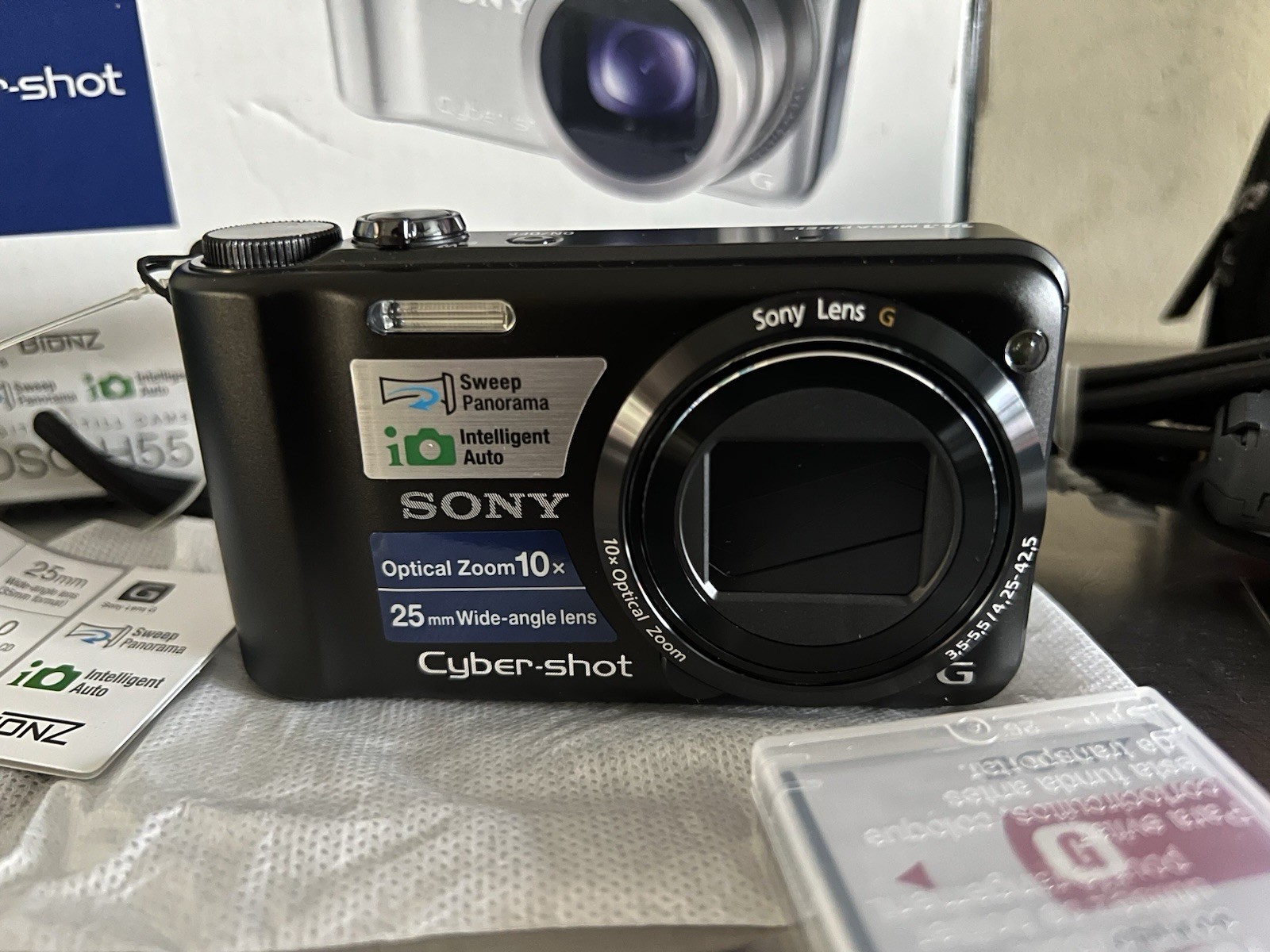 Brand NEW NOS Sony Cyber-shot DSC-H55 14.1MP Digital Camera – Black