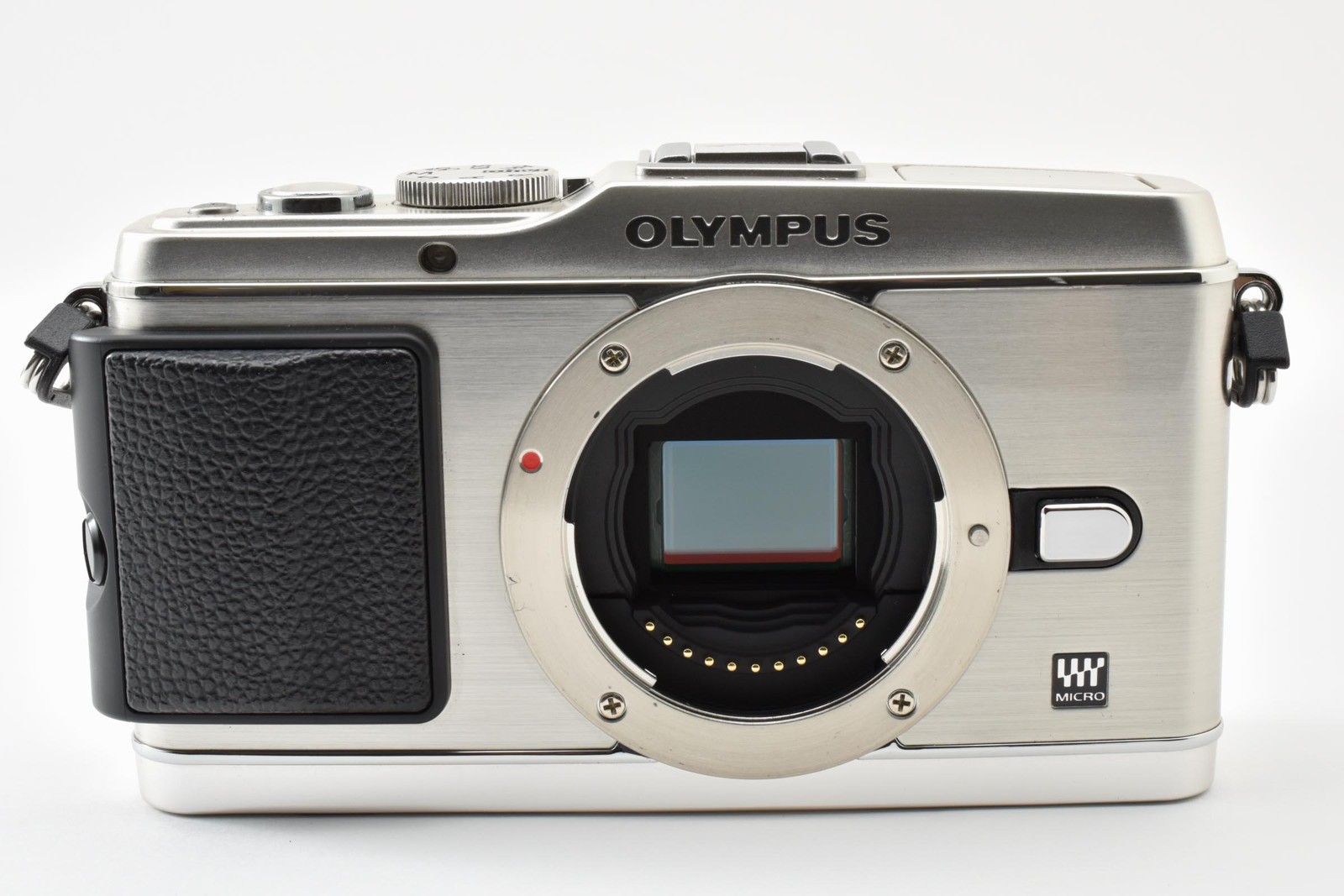 [MINT] OLYMPUS PEN E-P3 12.3MP Mirrorless Digital Camera Body Silver from JAPAN