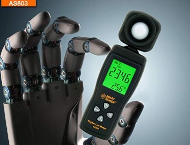 Portable Lux Light Meter for Plant Growth and LED Lighting – Compact Design