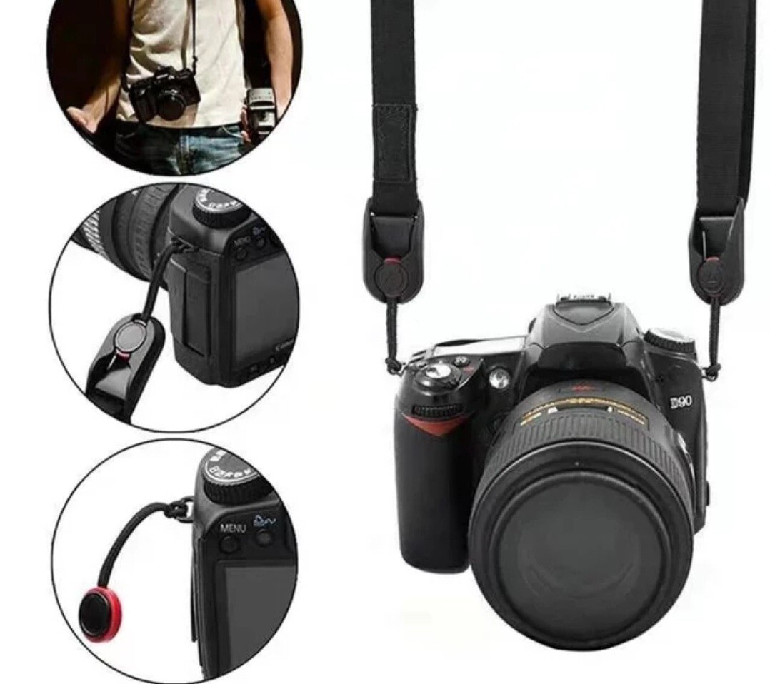 Camera Strap Universal Adjustable Durable for DSRL Compact Shoulder Fast Release