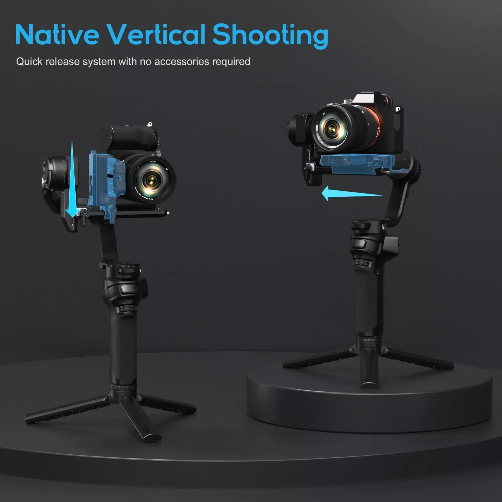 ZHIYUN Cinepeer WEEBILL 3E Handheld 3-Axis Gimbal Stabilizer for DSLR Cameras