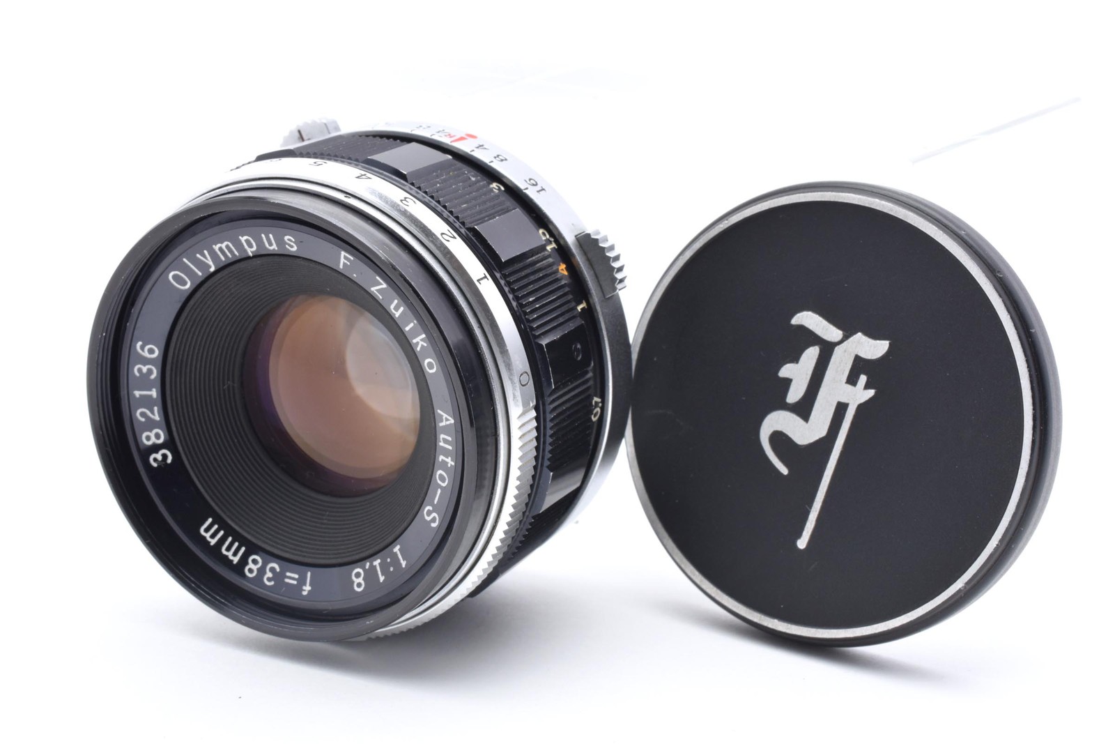 Olympus F.Zuiko Auto-S 38mm f/1.8 MF Lens for Pen F FT FV [MINT] From JAPAN