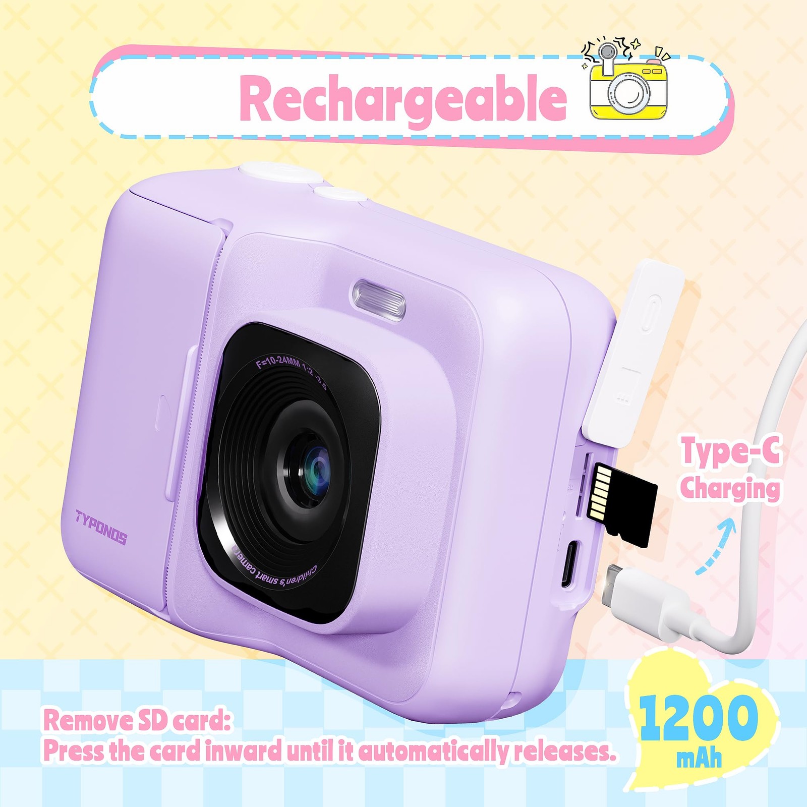Instant Print for , Christmas Birthday Gifts for Girls Boys Age 3-12, Cameras…