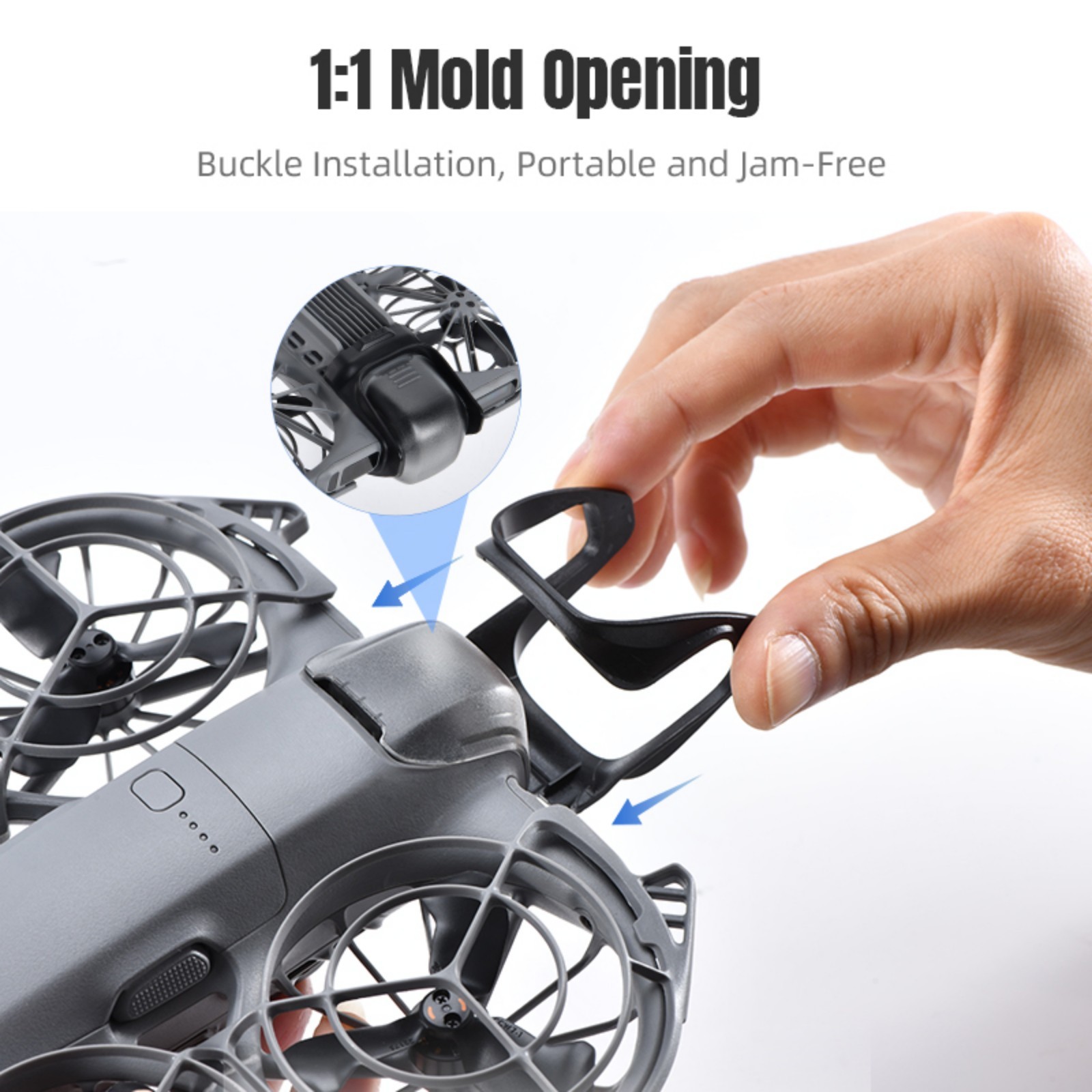 Quick Release Gimbal Bumper for DJI NEO2 Anti-Collision Protection