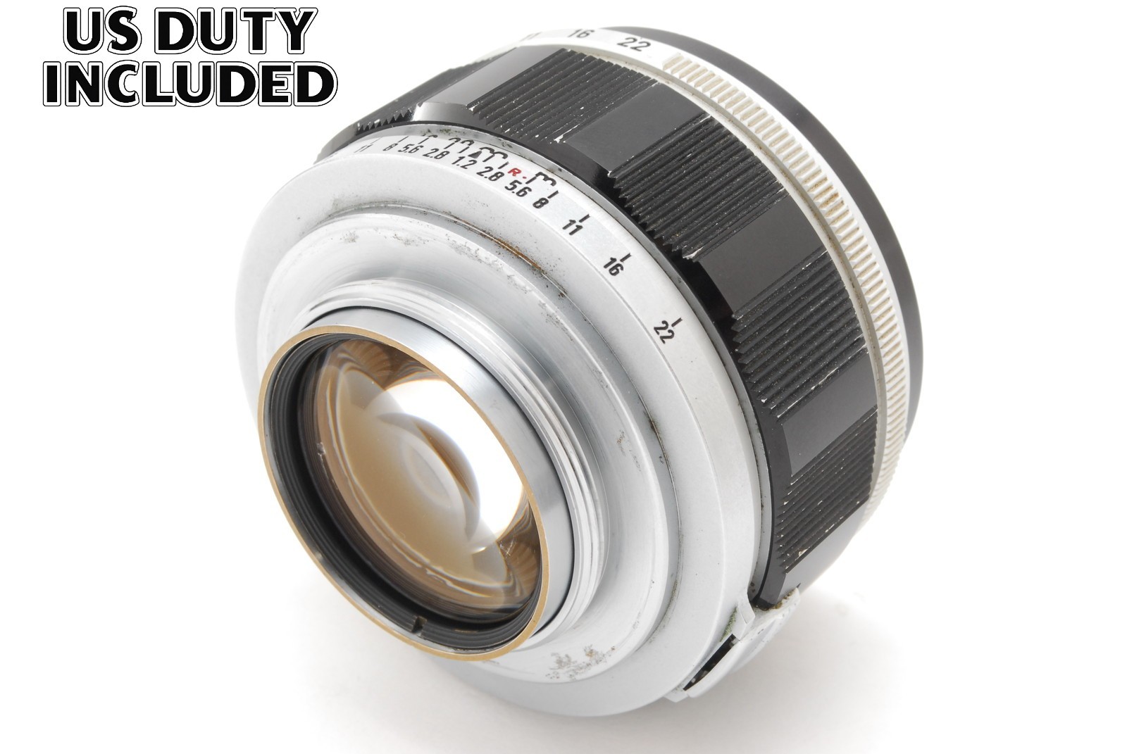 [Exc+5] Canon 50mm F/1.2 F1.2 Lens LTM L39 Leica Screw Mount w/ Case From JAPAN
