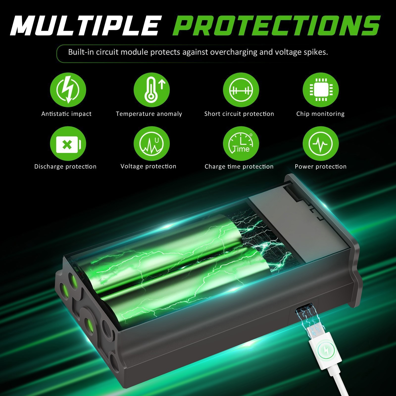 🔥Rechargeable Battery for Tactacam Reveal Trail Camera X Gen 3.0, 2.0, Pro 3.0