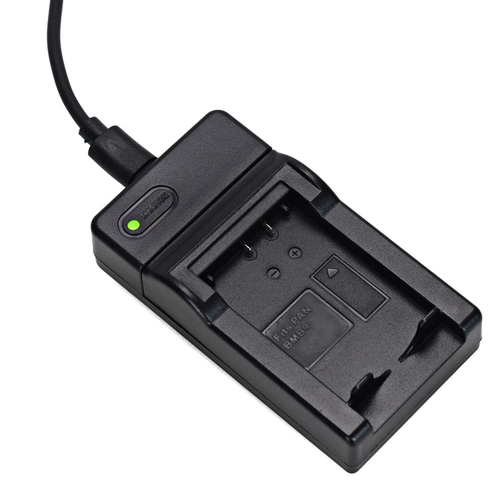DMW-BMB9 Battery Or Charger for Panasonic Lumix DC-FZ80 DMC-FZ40K FZ45K FZ47K