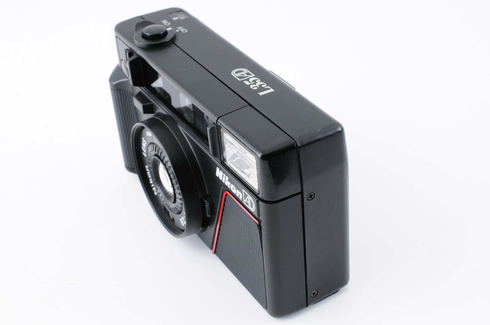【 Exc+5 】 Nikon L35 AD ISO 400 Pikaichi Point & Shoot Film Camera From JAPAN