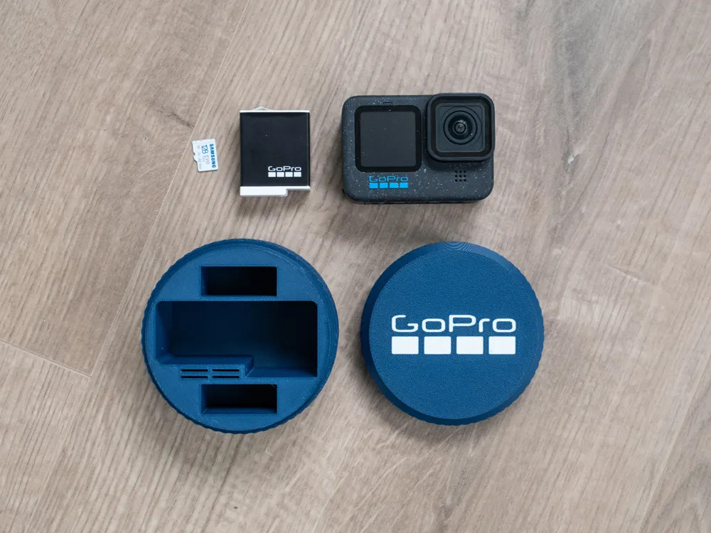 GoPro HERO 13 Black Case for Camera, 2 Batteries, Accessories 3D Printed