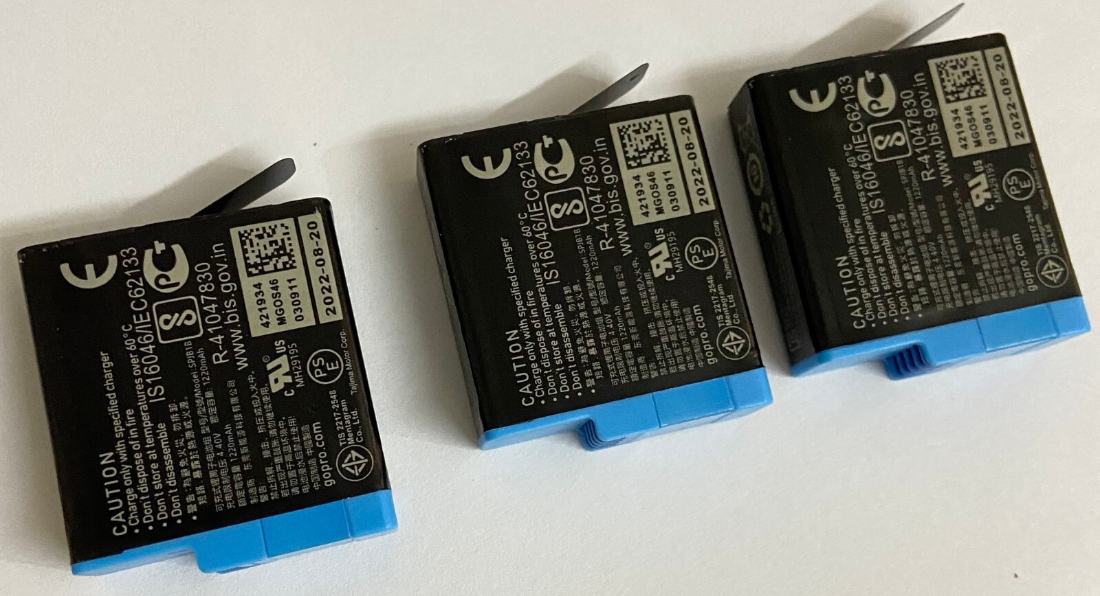 NEW Hero 8/7/6/5 Black Battery for GoPro (Fully with Original) USB Fast Charger