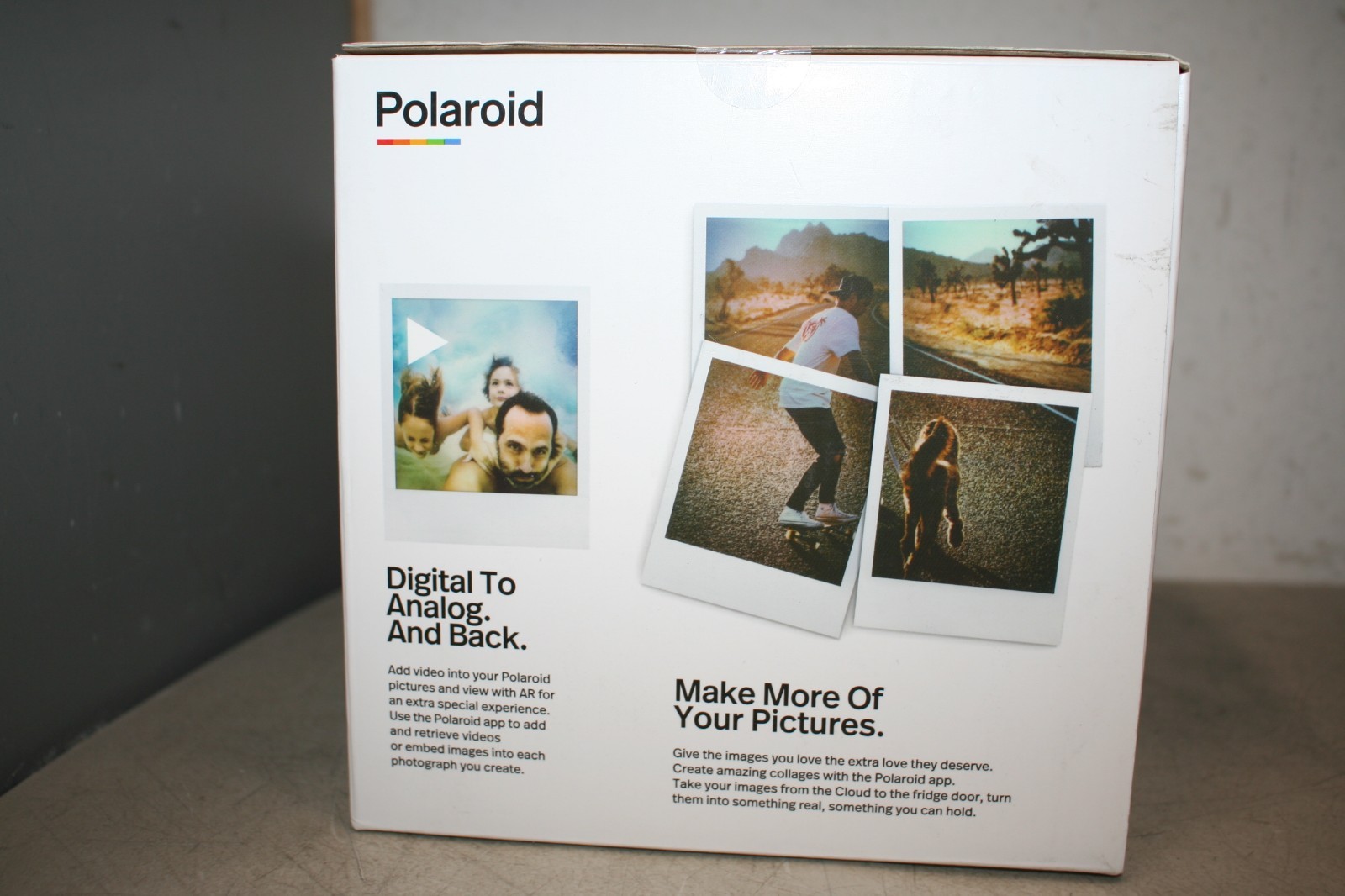 Polaroid Lab Instant Printer Digital Photos Phone to Polaroid Film NEW SEALED