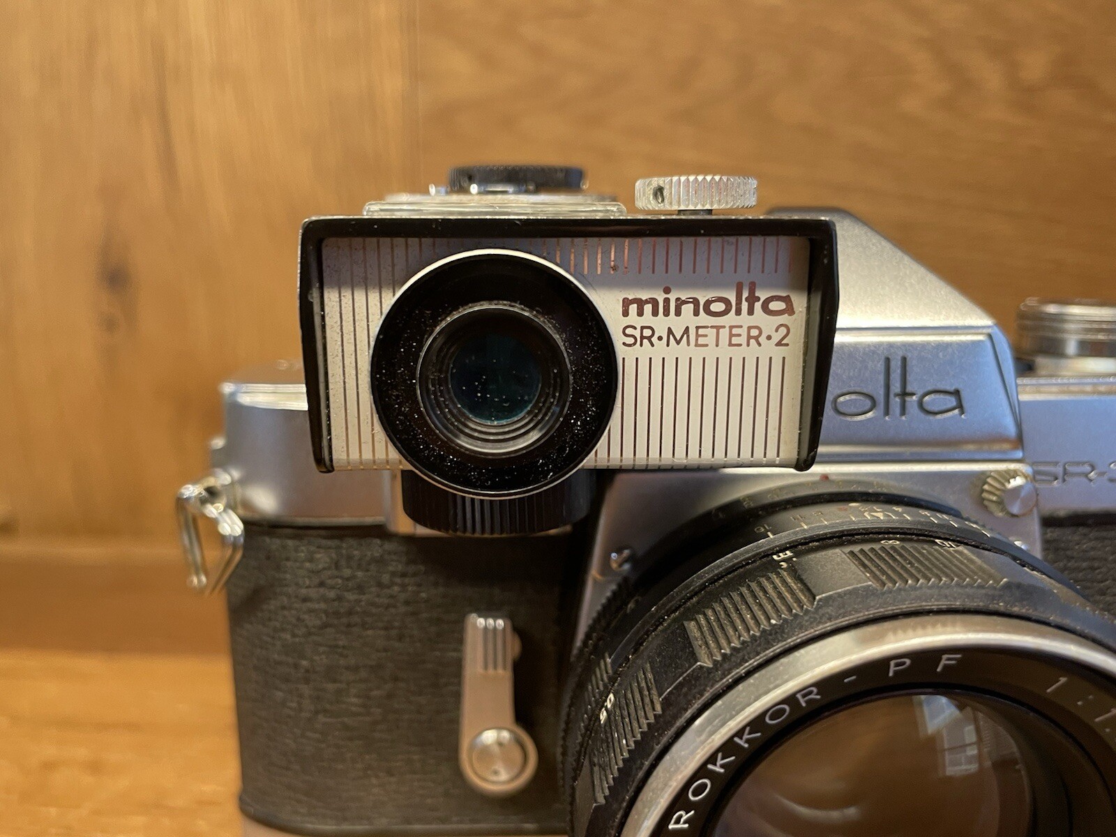 *Rare Early Model : Near Mint* Minolta SR-3 Film Camera Auto Rokkor 55mm F/1.8