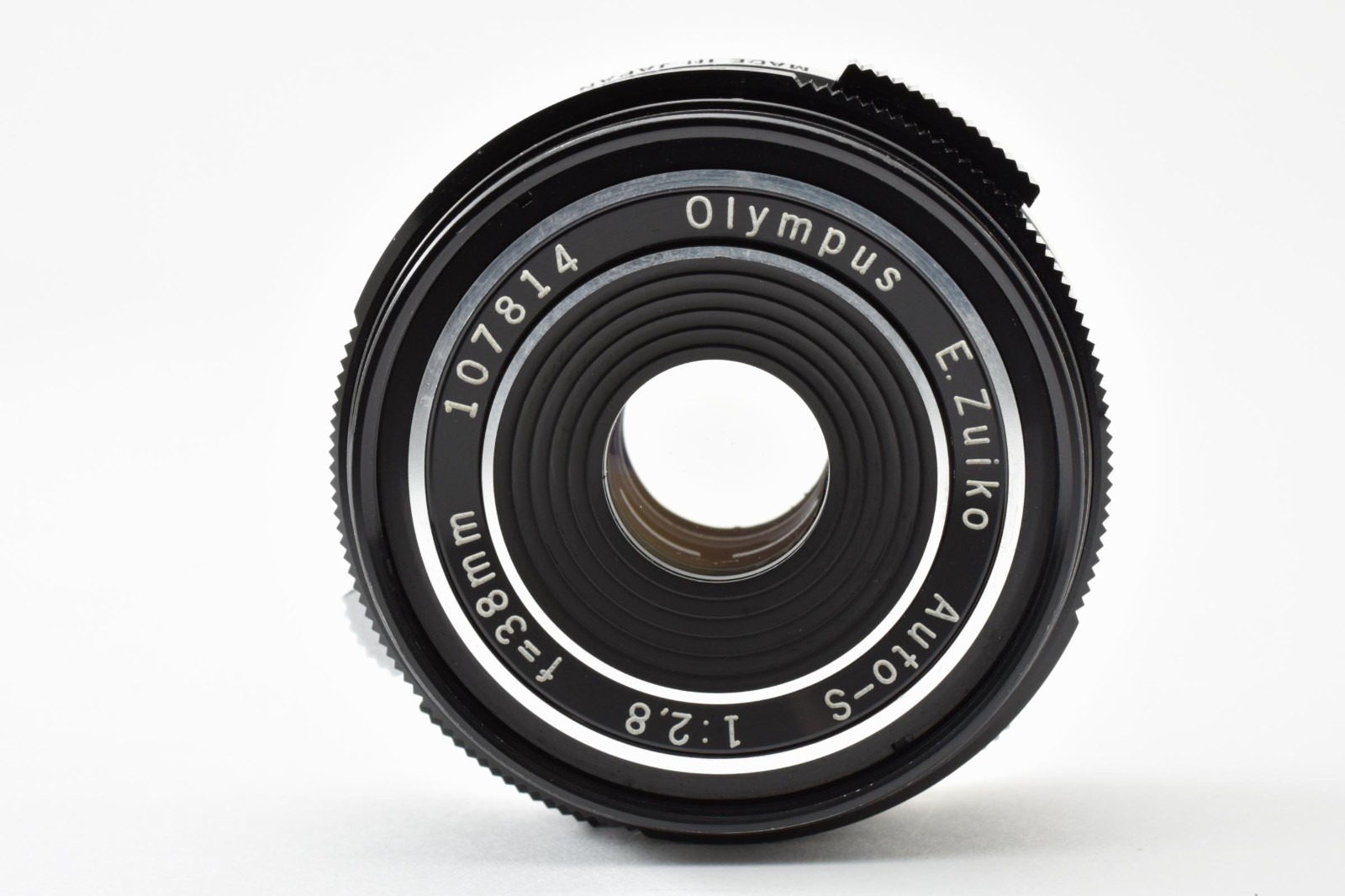 [Mint] Olympus E.Zuiko Auto-S 38mm F2.8 Pancake lens from Japan #800