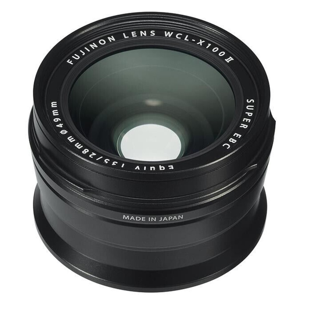 FUJIFILM WCL-X100B II Wide Conversion Lens Black for X100