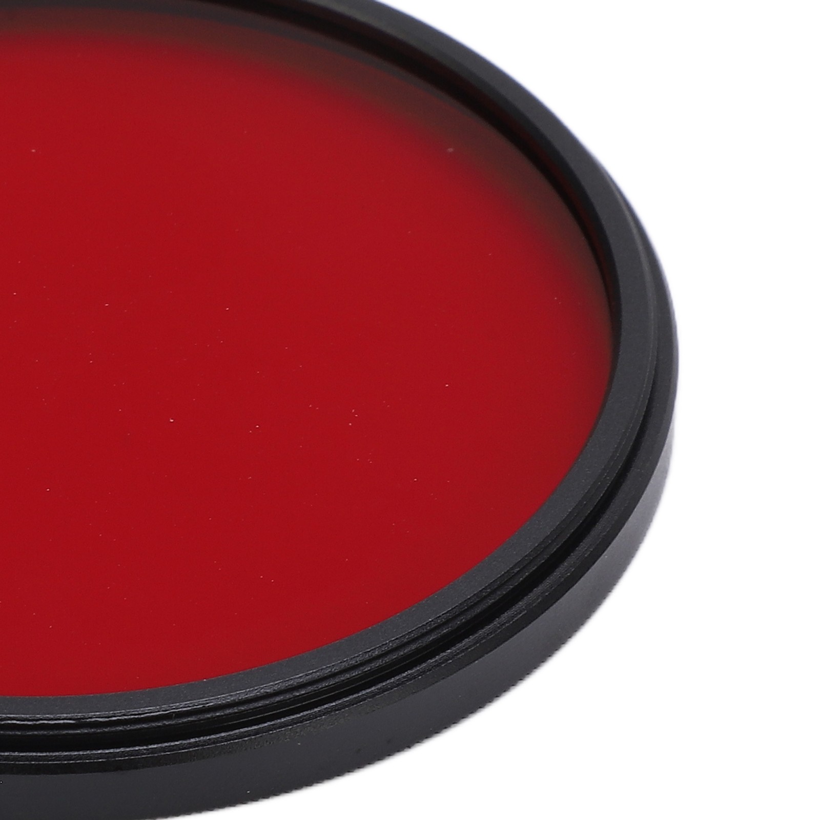 Threaded Camera Lens Filter Full Red Color Filter Optical Glass For