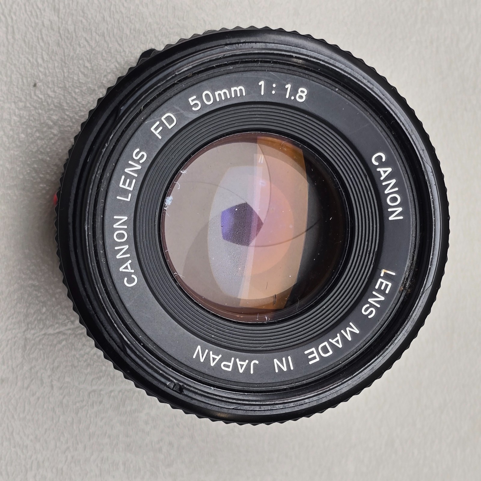 Canon FD 50mm F1.8 Manual Focus Camera Lens Prime 50mm Breech Lock Japan