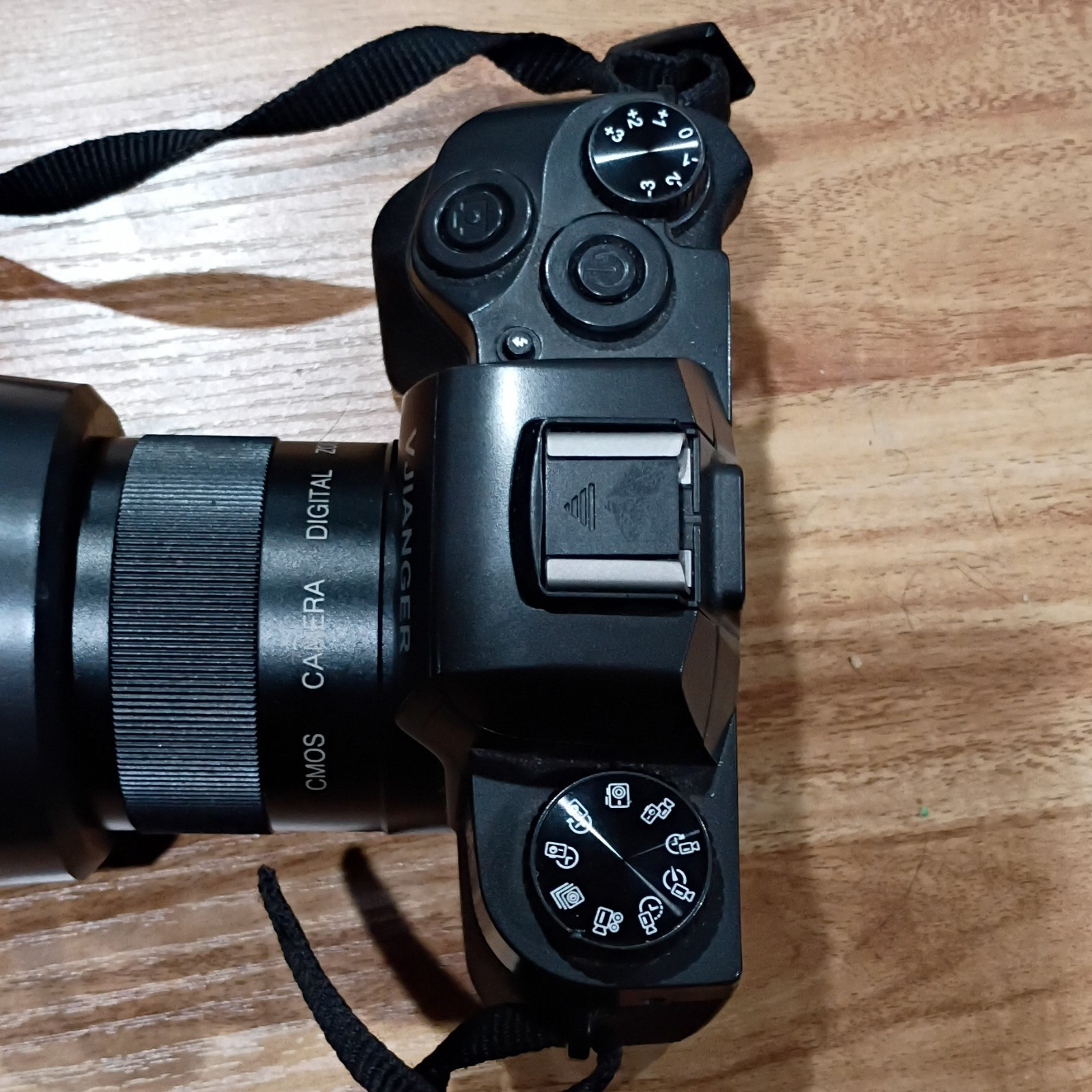 VJIANGER 4K Digital SLR Camera Black USB Built-in Flash Lithium-Ion Battery