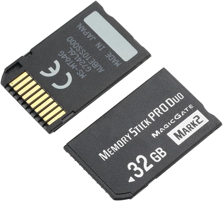 Versatile 32GB Memory Stick Pro Duo for PSP, Fast Transfer and Reliable Use