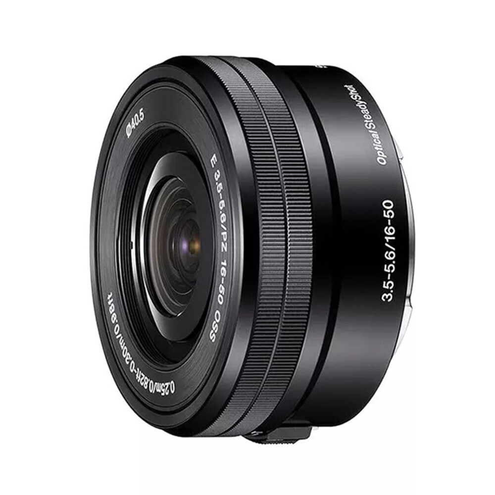 Sony E PZ SELP1650 16-50mm f/3.5-5.6 OSS Lens for Sony E-Mount Cameras – Black