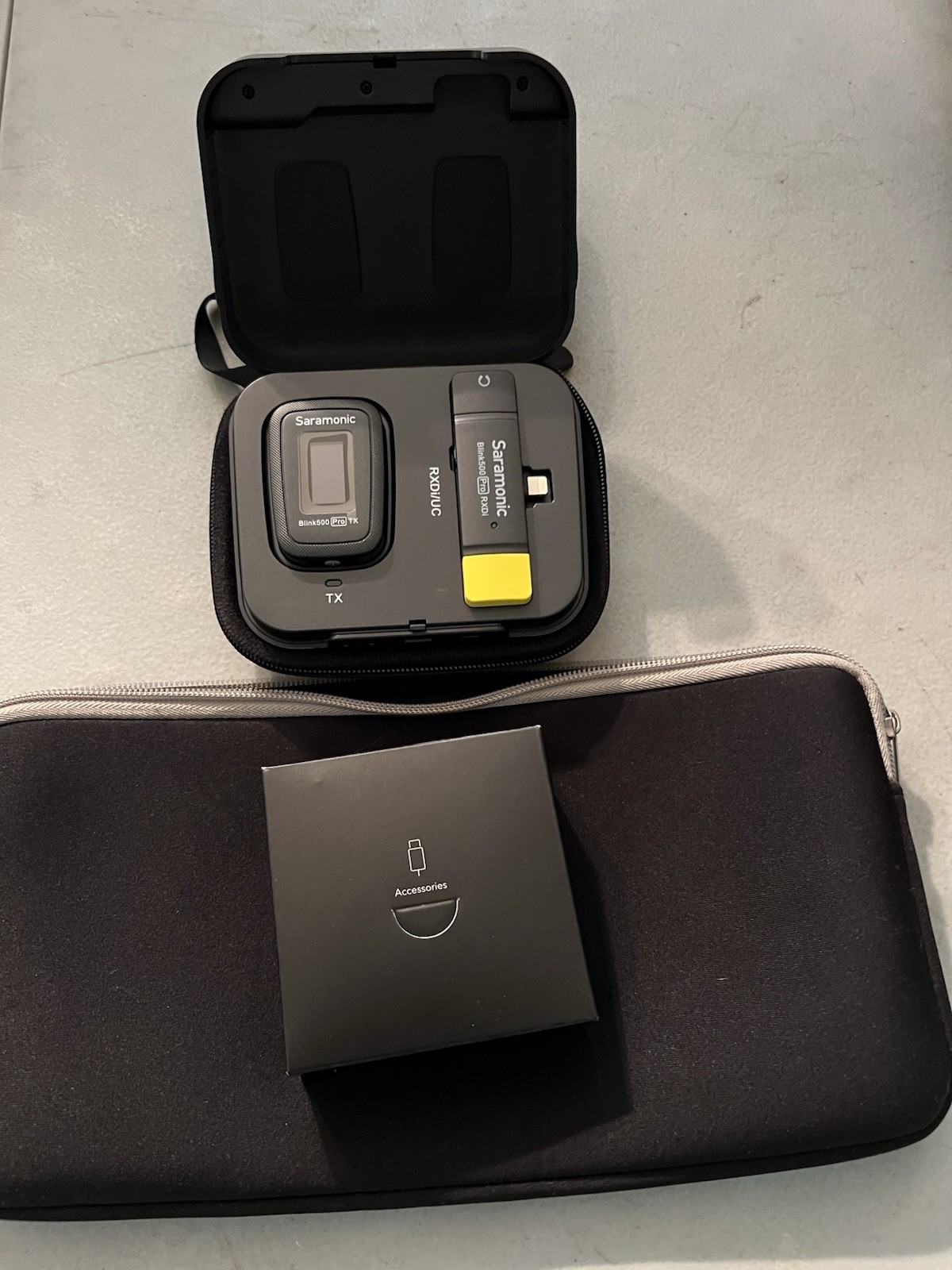 Saramonic Blink 500 B3 Wireless Clip-On Mic System with Lavalier & Dual Receiver