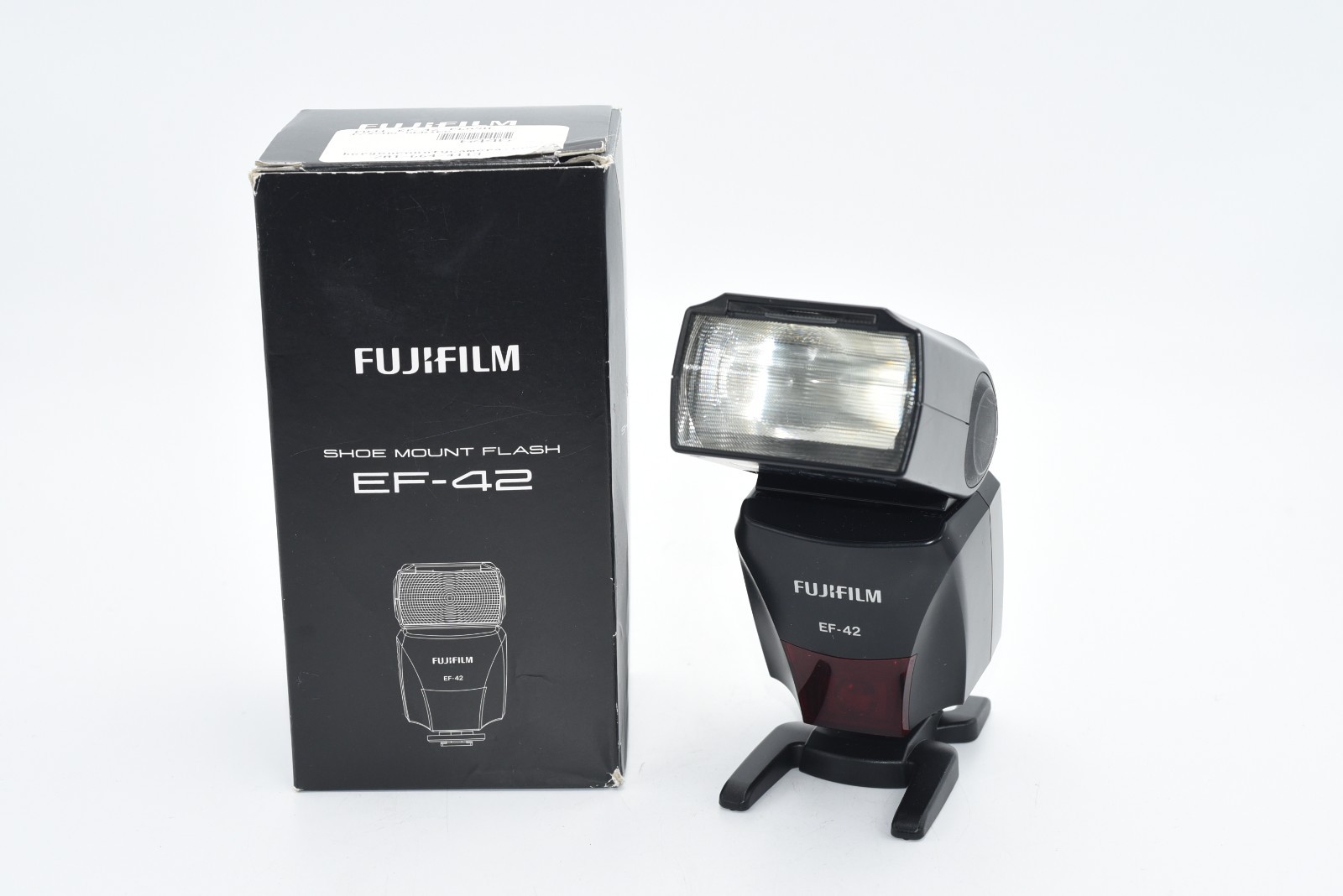Fujifilm shoe mount flash EF-42 box and papers.