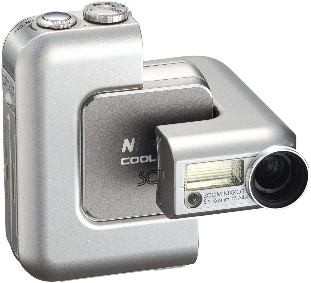 Nikon COOLPIX SQ Digital Camera 3.1 MP 3x Optical Zoom Bluetooth Auto Focus