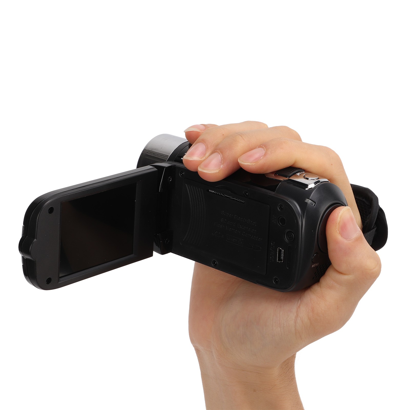 Video Camera 270° Rotation Camcorder 16X Zoom USB Interface For Transferring Fil