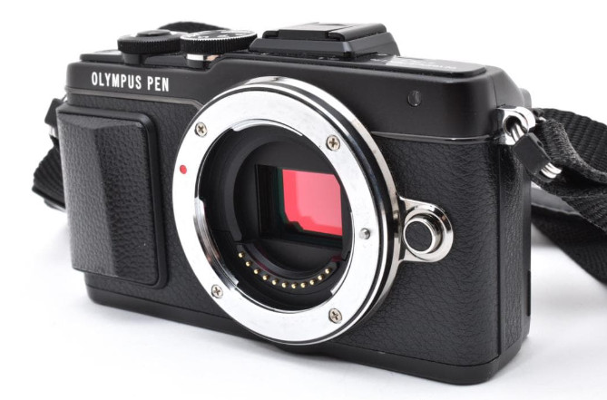 [Excellent] Olympus PEN E-PL7 Mirrorless Camera Body Black Boxed Japan