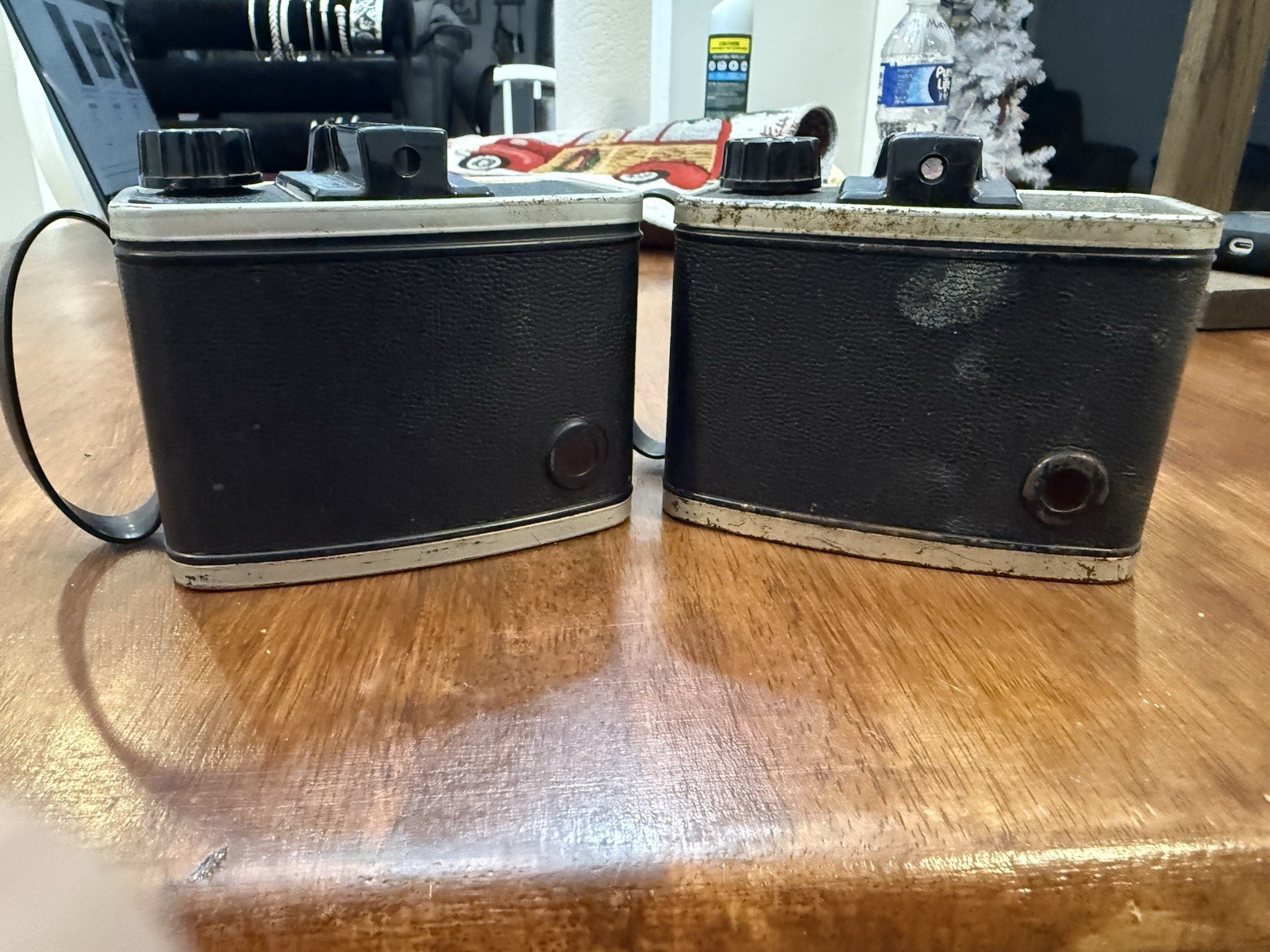 2 Vintage 1950s Ansco Ready Flash Camera 620 Film Untested