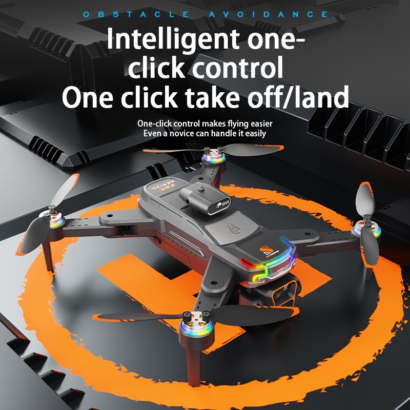8K Foldable Drone Dual Camera Optical Flow Long Range One-Key Return Quadcopter