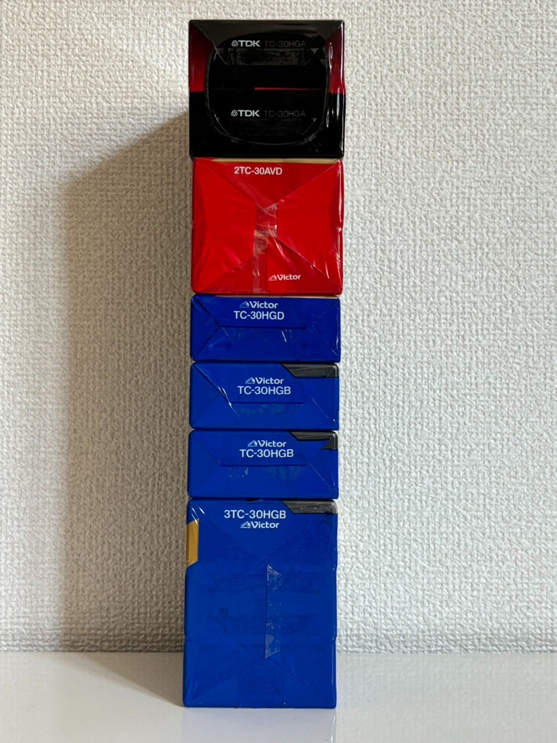 “NEW Lot of 10” VHS-C tapes TDK Victor 30min/90min VHSC From Japan