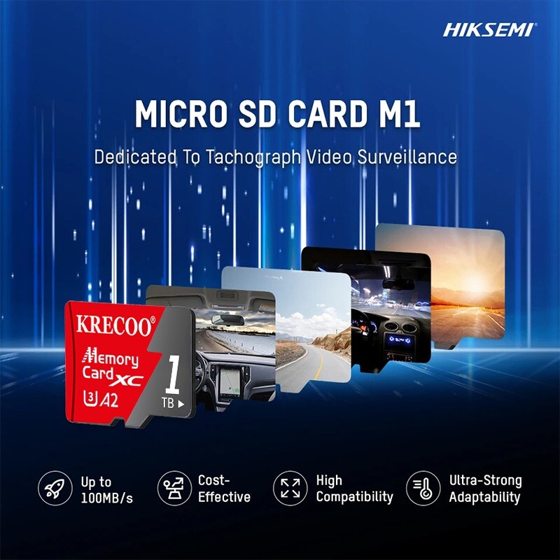 Micro SD Card Ultra Memory 128GB 256GB 1TB 2TB for Phone Tablet Security Camera