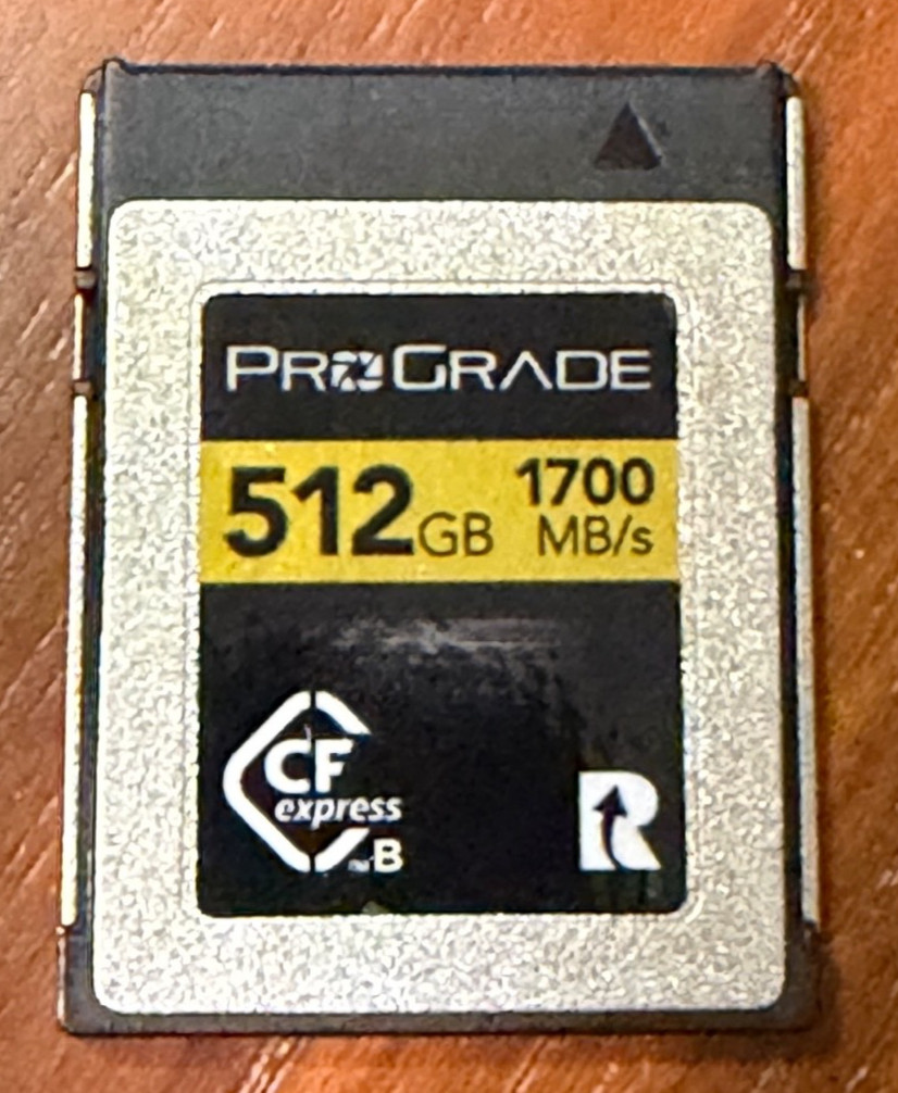 PROGRADE 512GB 1700MB/s CF-Express Type B Memory Card