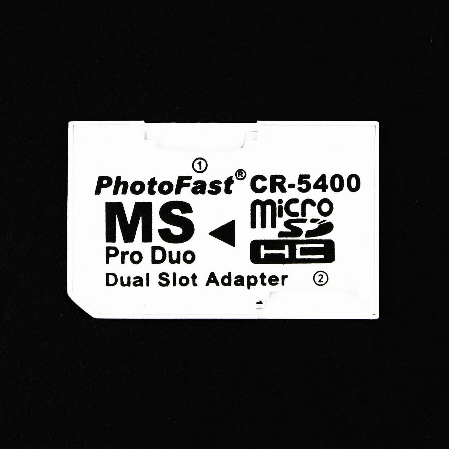 Dual Micro SD TF to Memory Stick MS Pro Duo PSP Card 2 Slot Adapter Converter S
