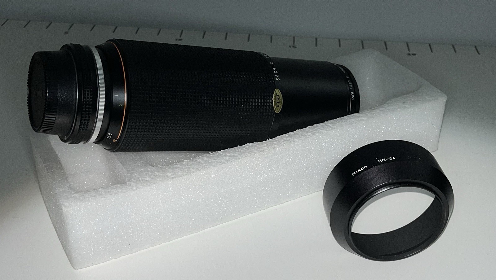 Nikon AI-S Zoom-Nikkor 100-300mm f/5.6 Telephoto MF Lens with Macro Focusing