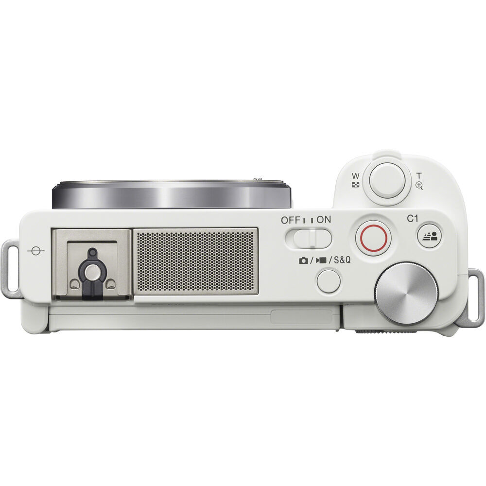 Sony ZV-E10 Vlogging with 16-50mm White – 1 Year Warranty – Next Day Delivery