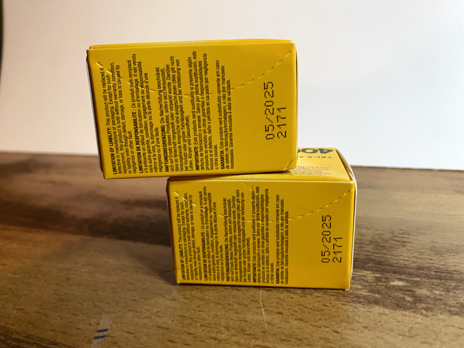 Lot of 2 Kodak Professional 400TX Black & White Negative Film (24 exp) EXP 05/25