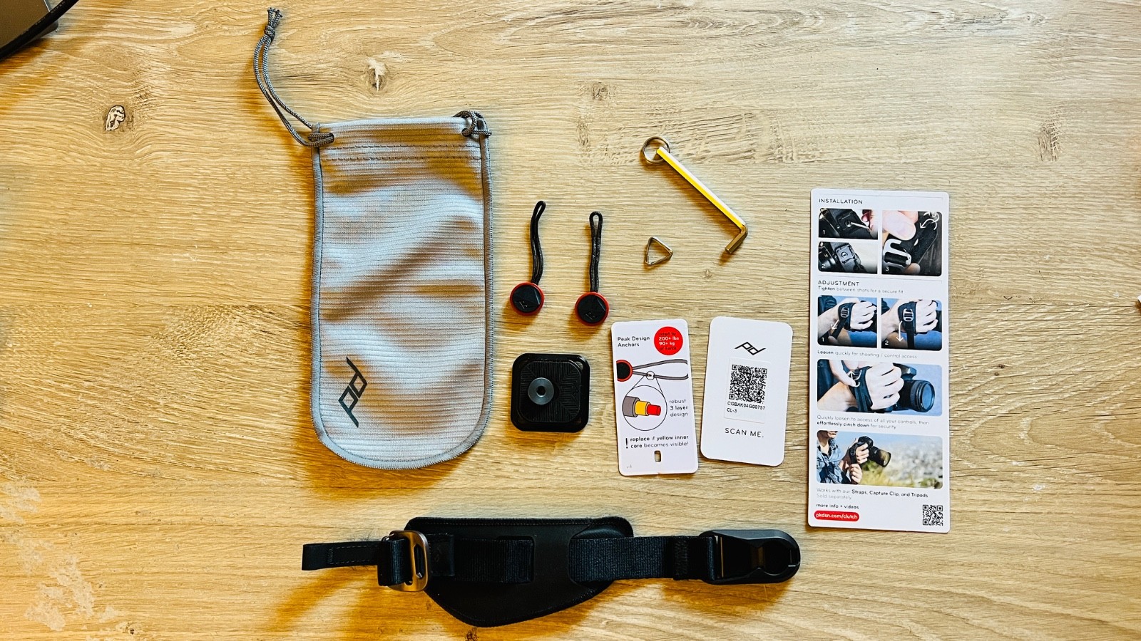 Peak Design CL-3 Clutch Camera Hand Strap CL-3