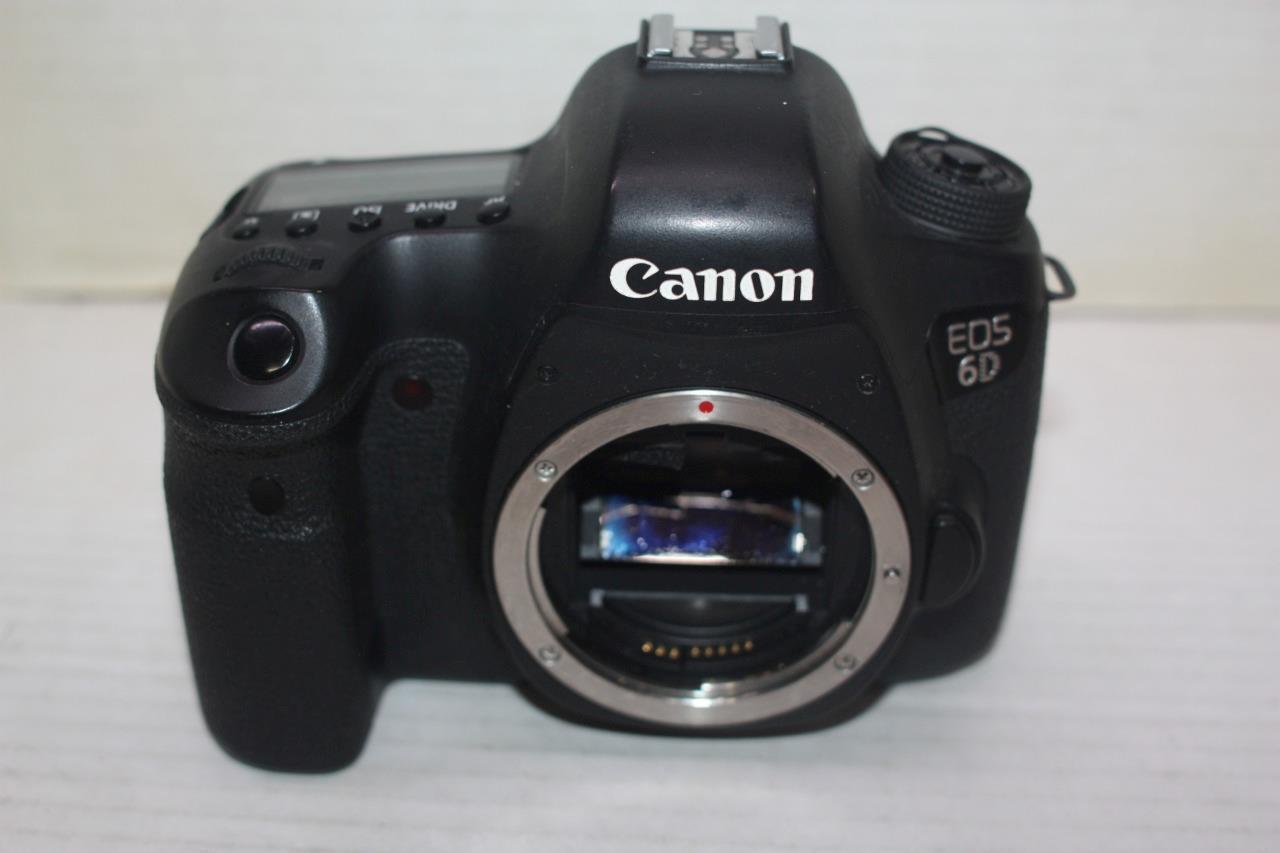 Canon EOS 6D 20.2MP Digital SLR Camera – Black (Body Only)