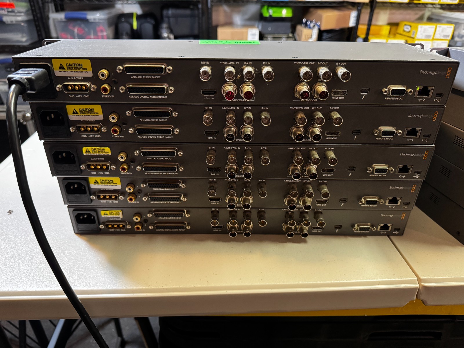 Blackmagic Teranex 2D Processor Broadcast SDI HDMI 3G Converter Test Generator