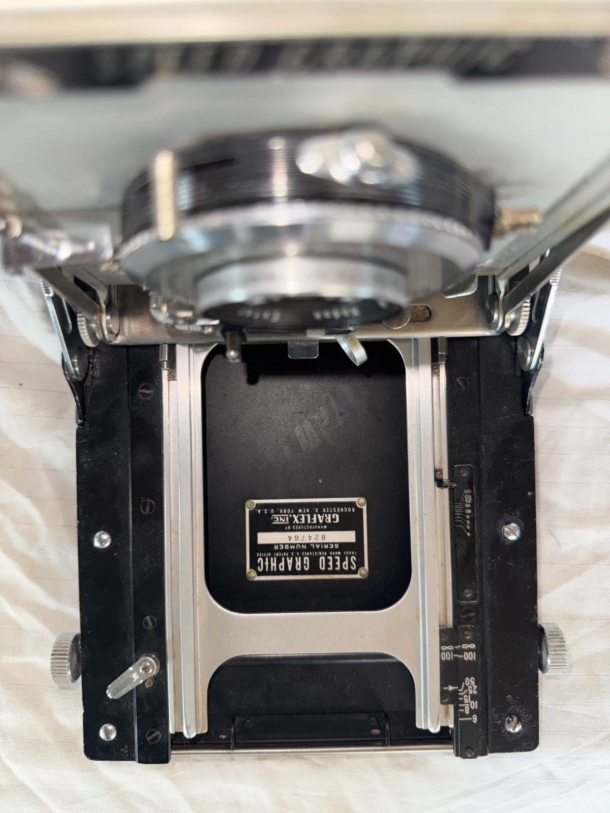 Vintage Graflex Pacemaker Speed Graphic 4 x 5 Press Camera with Flash