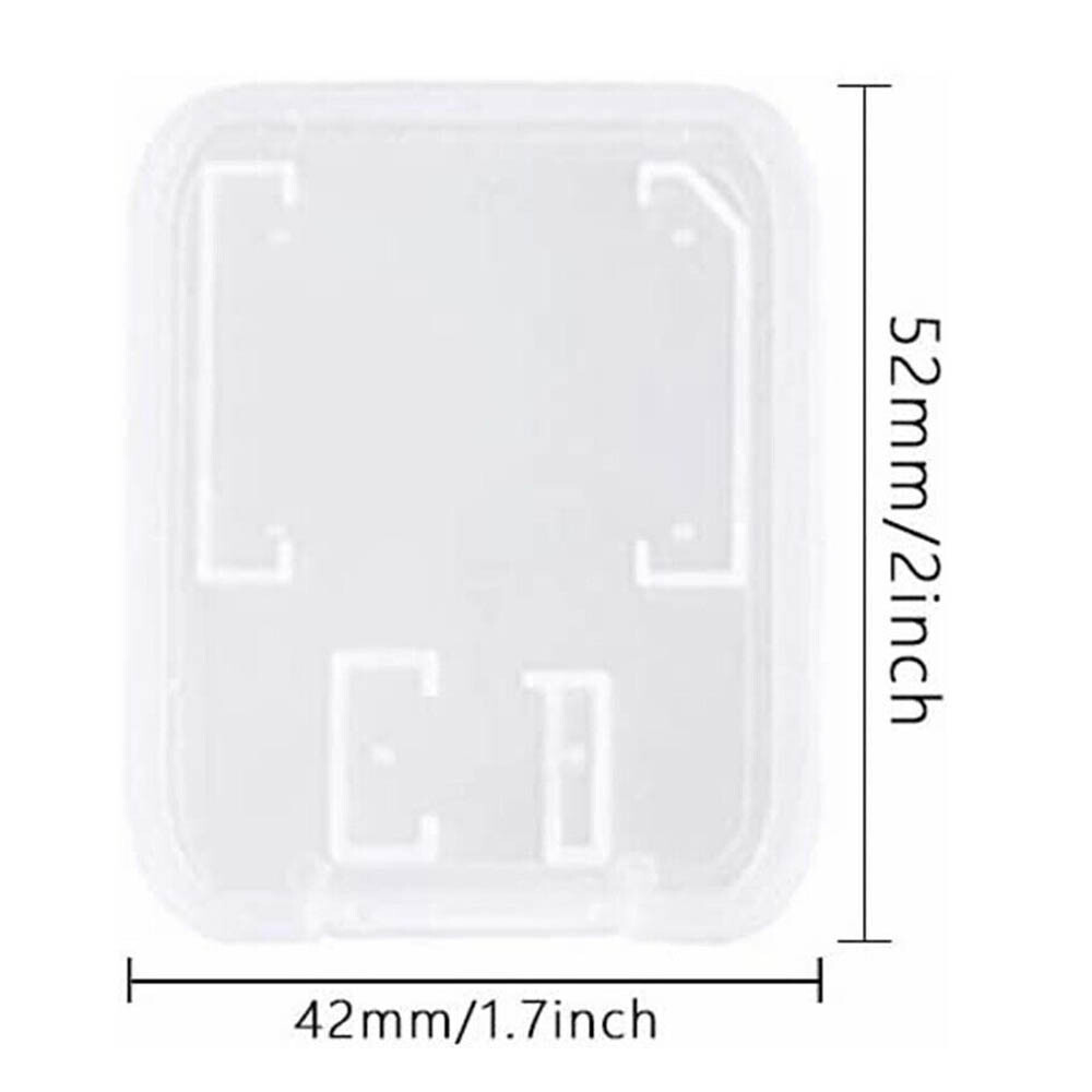 40/80/120PCS Case Holder for Micro SD SDHC Memory Card Box Storage Hard Plastic
