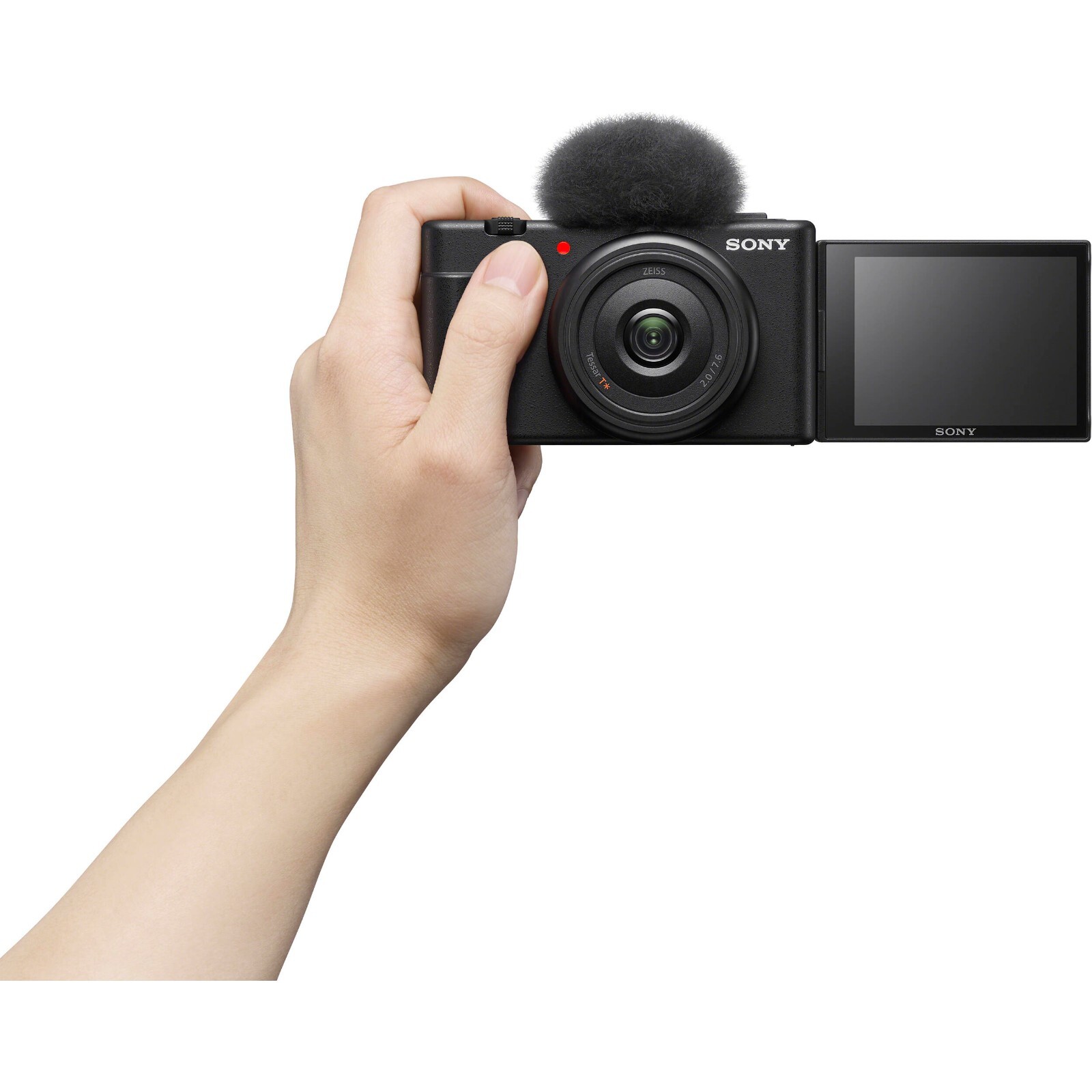 Sony ZV-1F 3″ Vlog Camera for Content Creators w/ Microphone (Black)